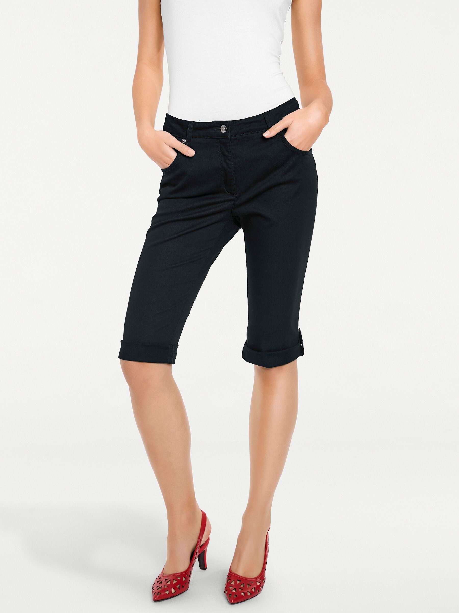 heine Bequeme Jeans Capri-Jeans normal