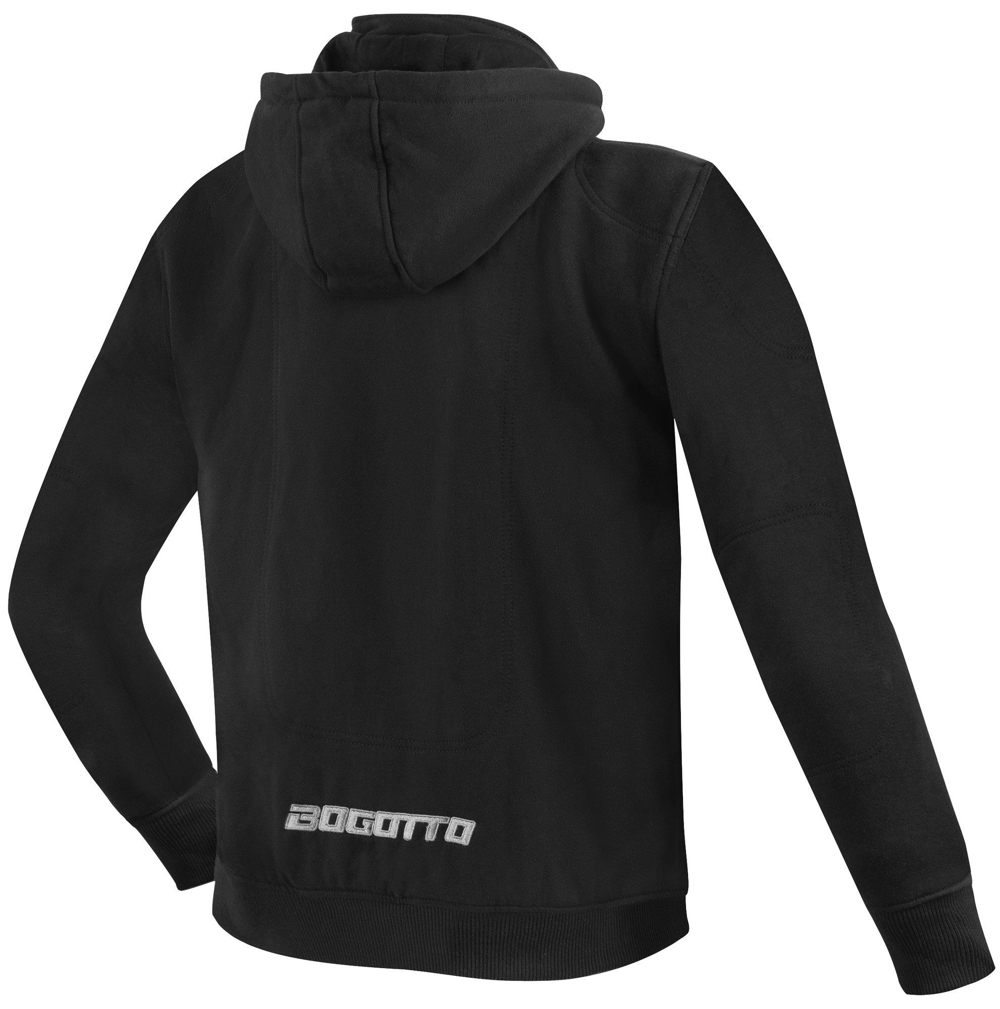 Bogotto Motorradjacke R-Ace Motorrad Zip Hoodie Ellenbogenprotektoren enthalten,Schulterprotektoren enthalten