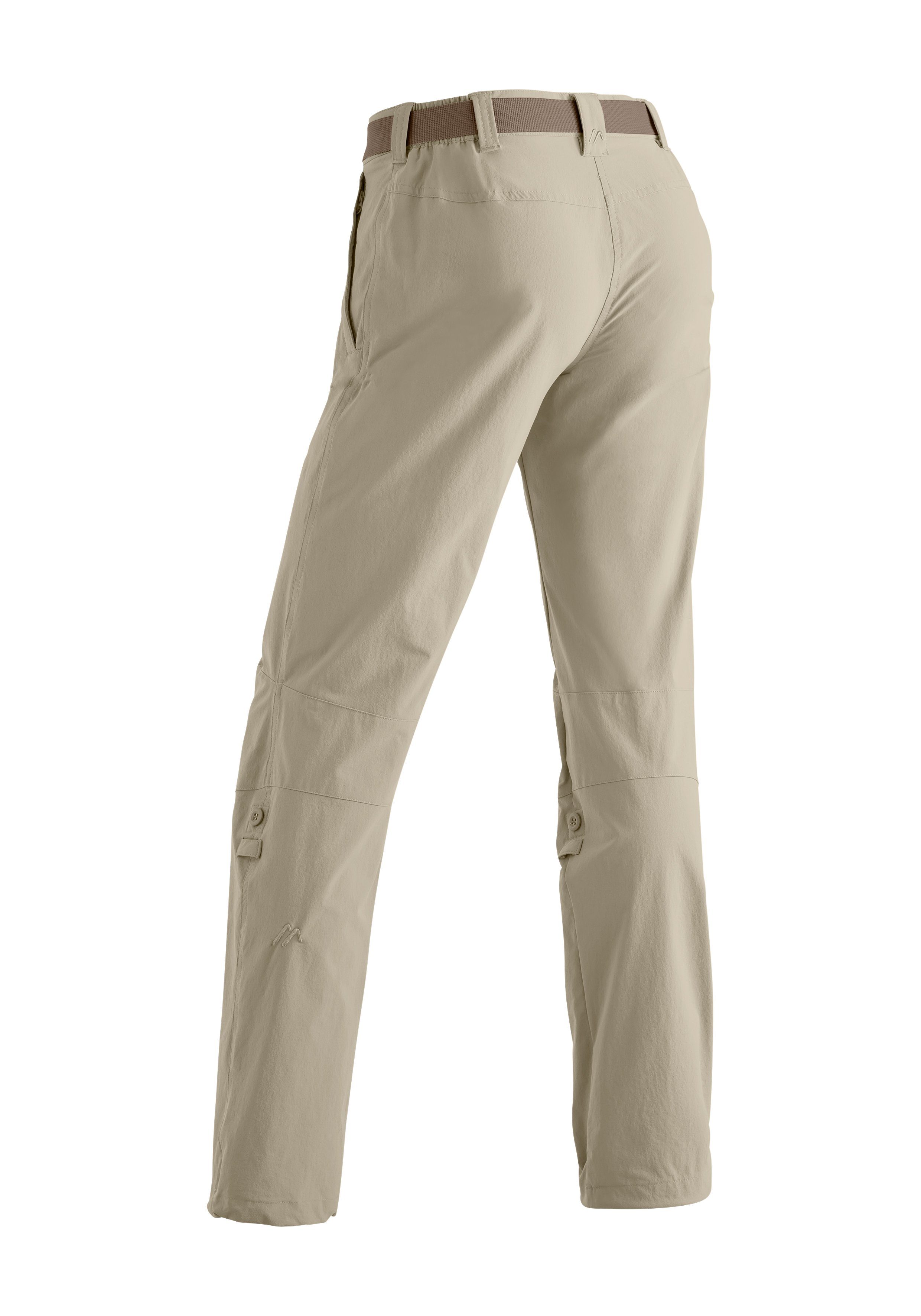 Maier Sports Funktionshose Lulaka Damen Wanderhose, atmungsaktive Outdoor-Hose mit Roll up Funktion