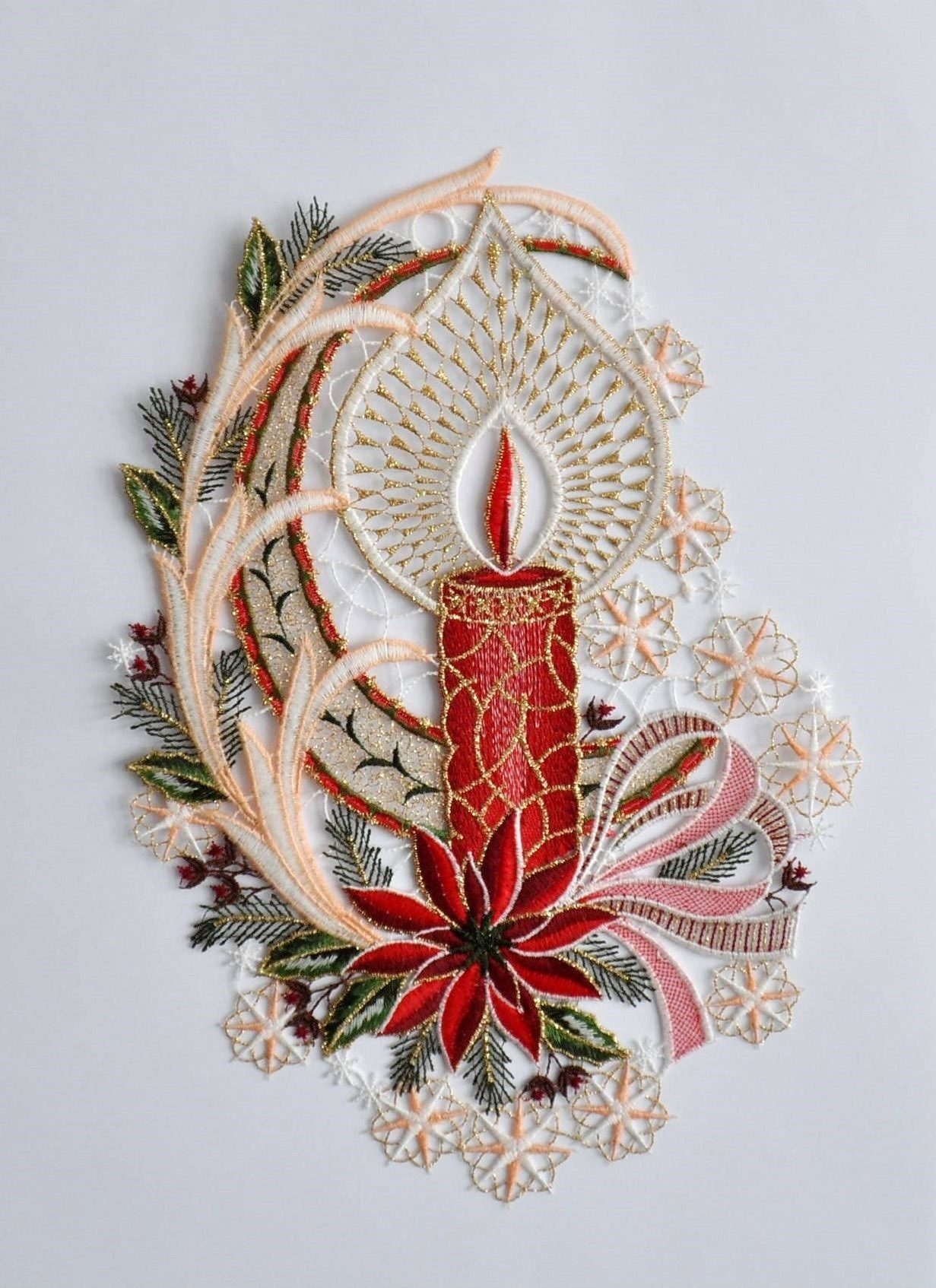 Fensterbild Fensterbild Kerze