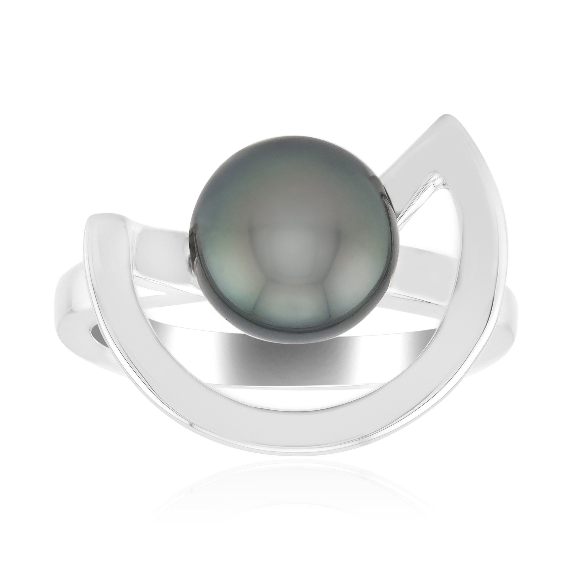 Cavill Perlenring Cavill Ring Damen Sterlingsilber 925 Tahiti Perle 8 mm elegant (1-tlg)