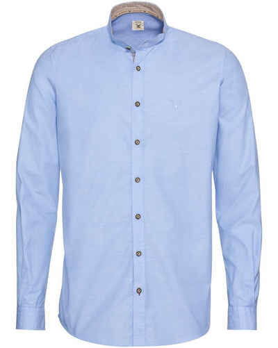 Pure Trachtenhemd »Oxfordhemd mit Stehkragen«
