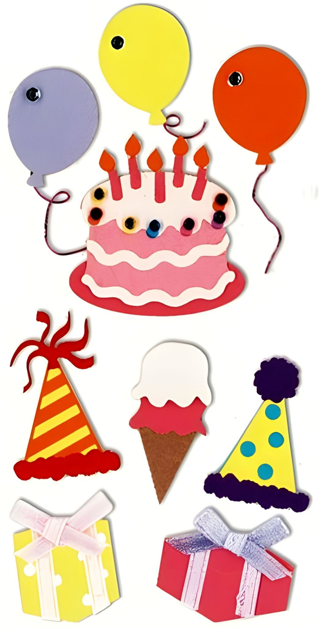 Sticker HEYDA 203780635 Stick-On's-MixGeburtstag 75 x165 cm