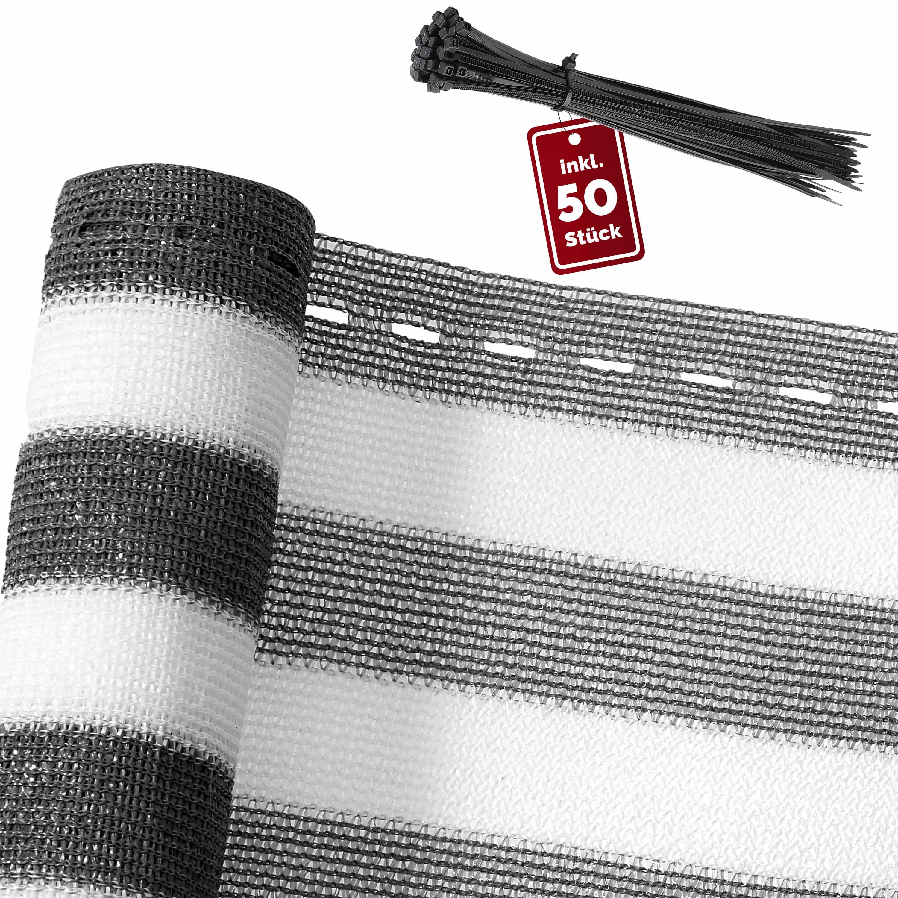 Detex Balkonsichtschutz Sichtschutz Zaun Garten Balkon Wetterfest Windschut günstig online kaufen