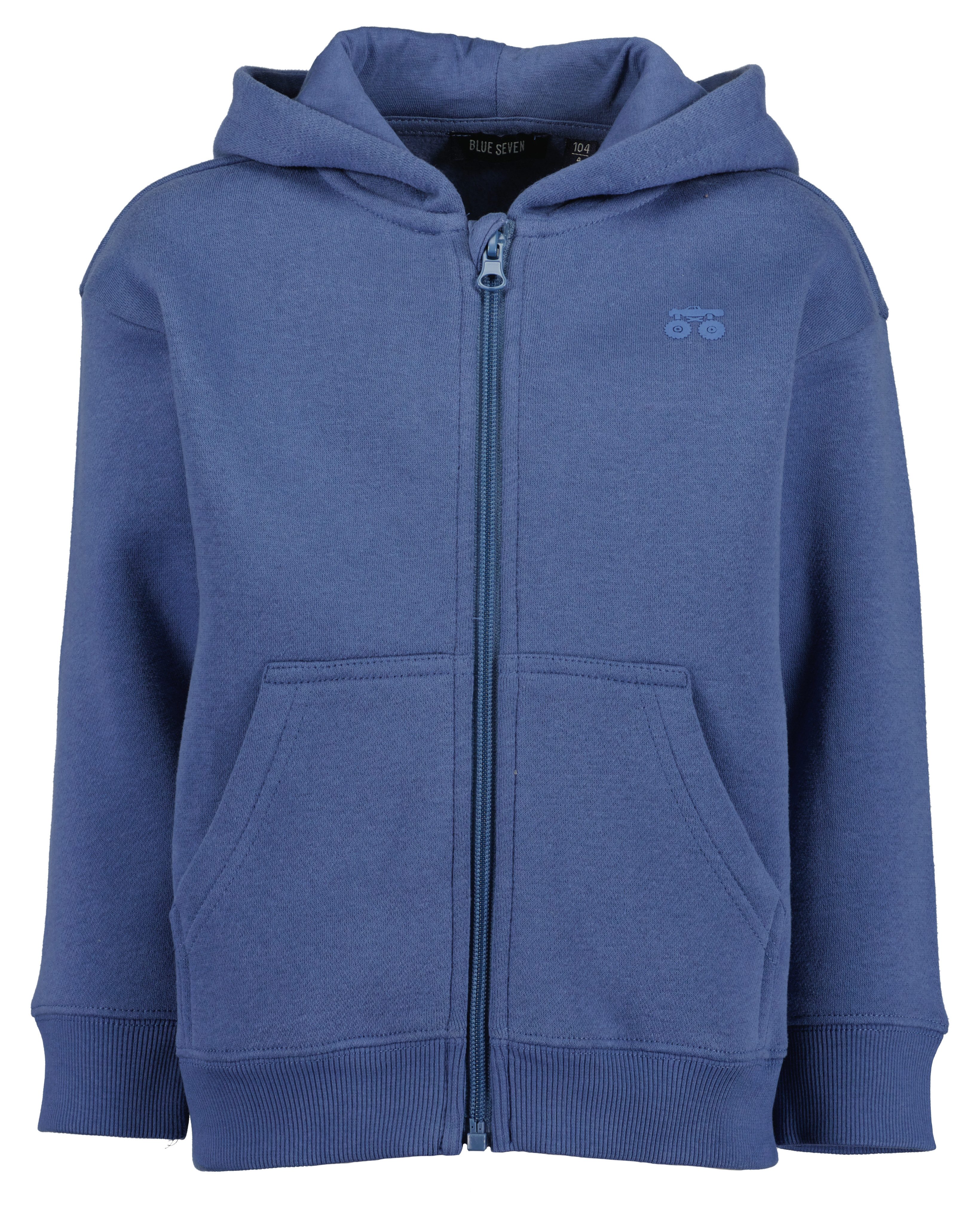 Blue Seven Kapuzensweatjacke Baumwollmischung