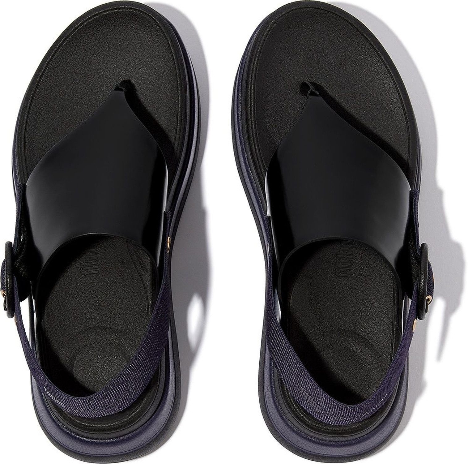 Fitflop F-Mode X Roksanda Leather/Webbing Sandals Sandale – Bild 4 von 5