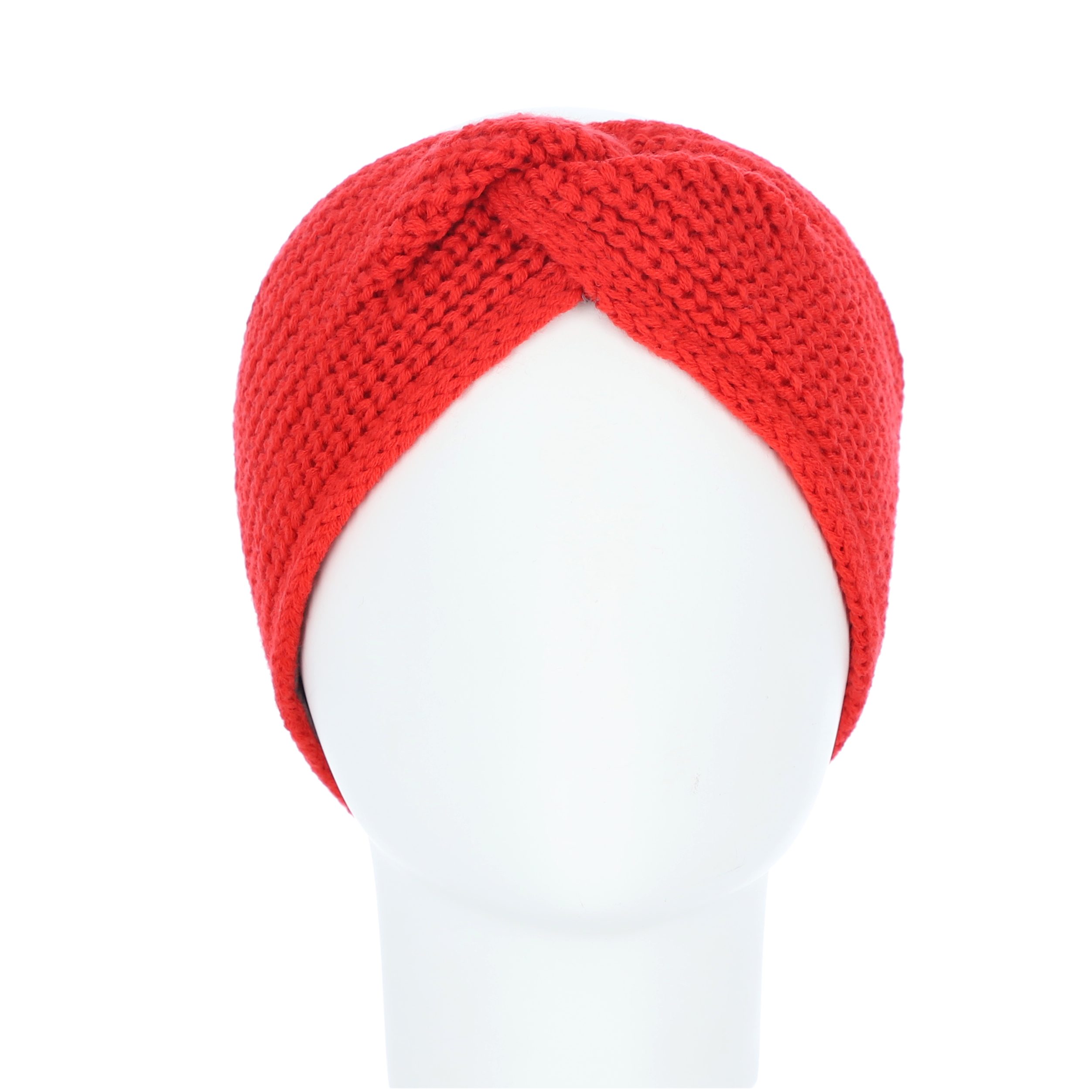 halsüberkopf Accessoires Stirnband Strickstirnband gekreuzt mit Rippe und F günstig online kaufen