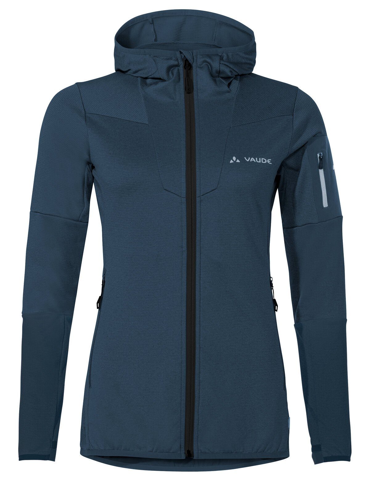 II sea kompensiert uni Monviso (1-St) Outdoorjacke Fleece VAUDE dark Women's Klimaneutral Jacket