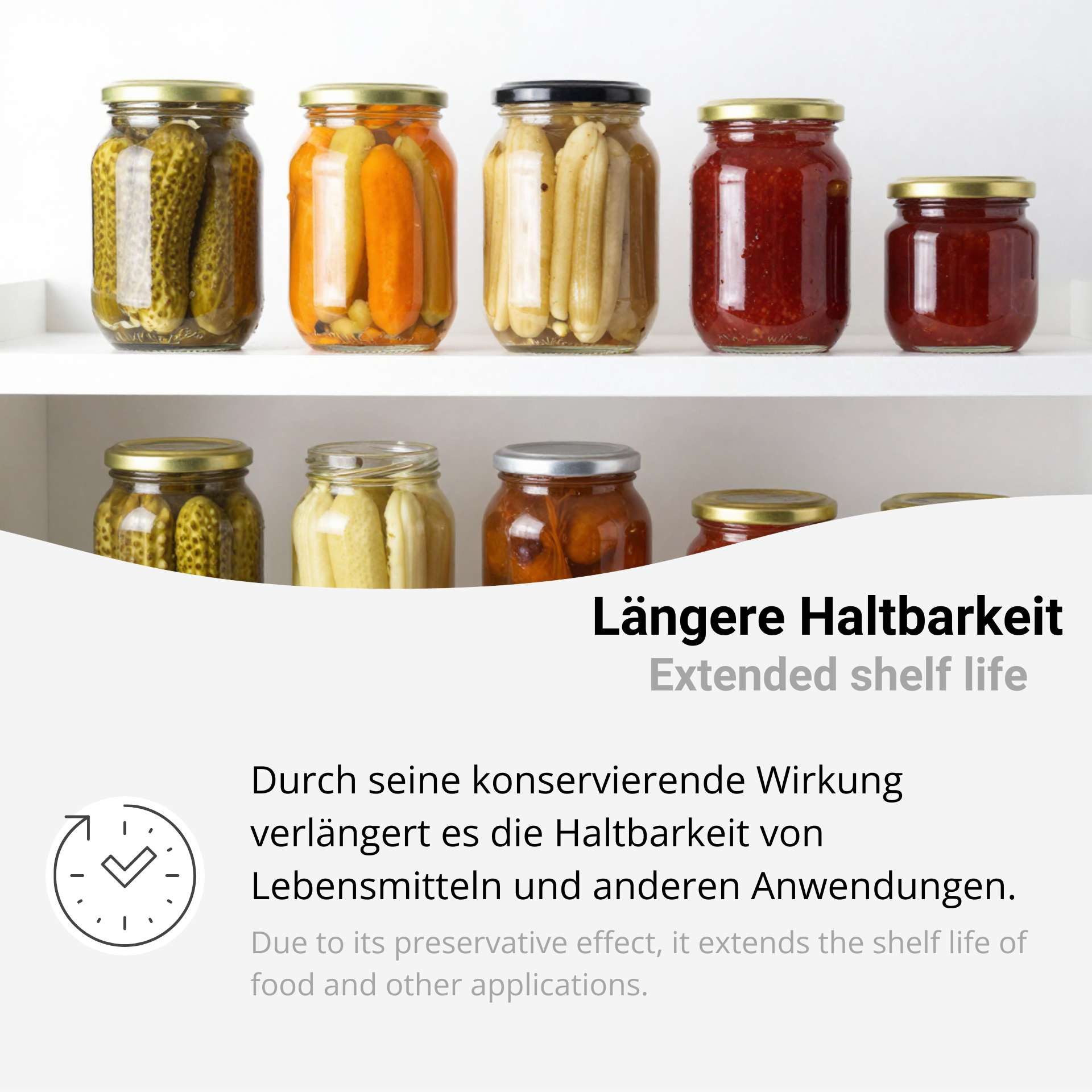 DistrEbution Fruchtaufstrich Natriumbenzoat – Konservierungsmittel für Lebensmittel & Kosmetik, 250 g, Verlängert Haltbarkeit, Zuverlässige antimikrobielle Wirk – Bild 5 von 5