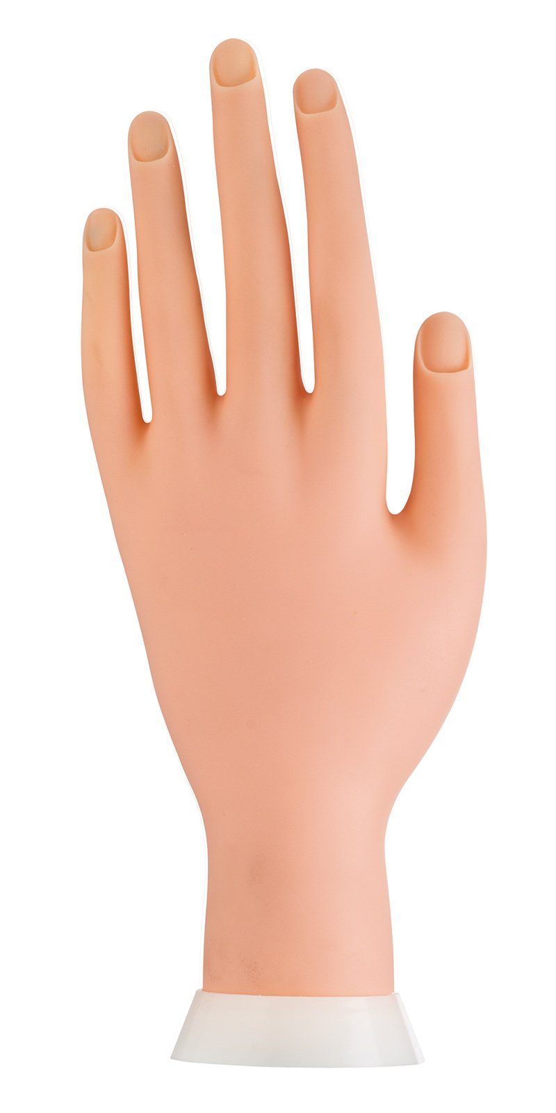 Maniküre, Kunststoff Kosmetex Nagel Hand für Übungshand