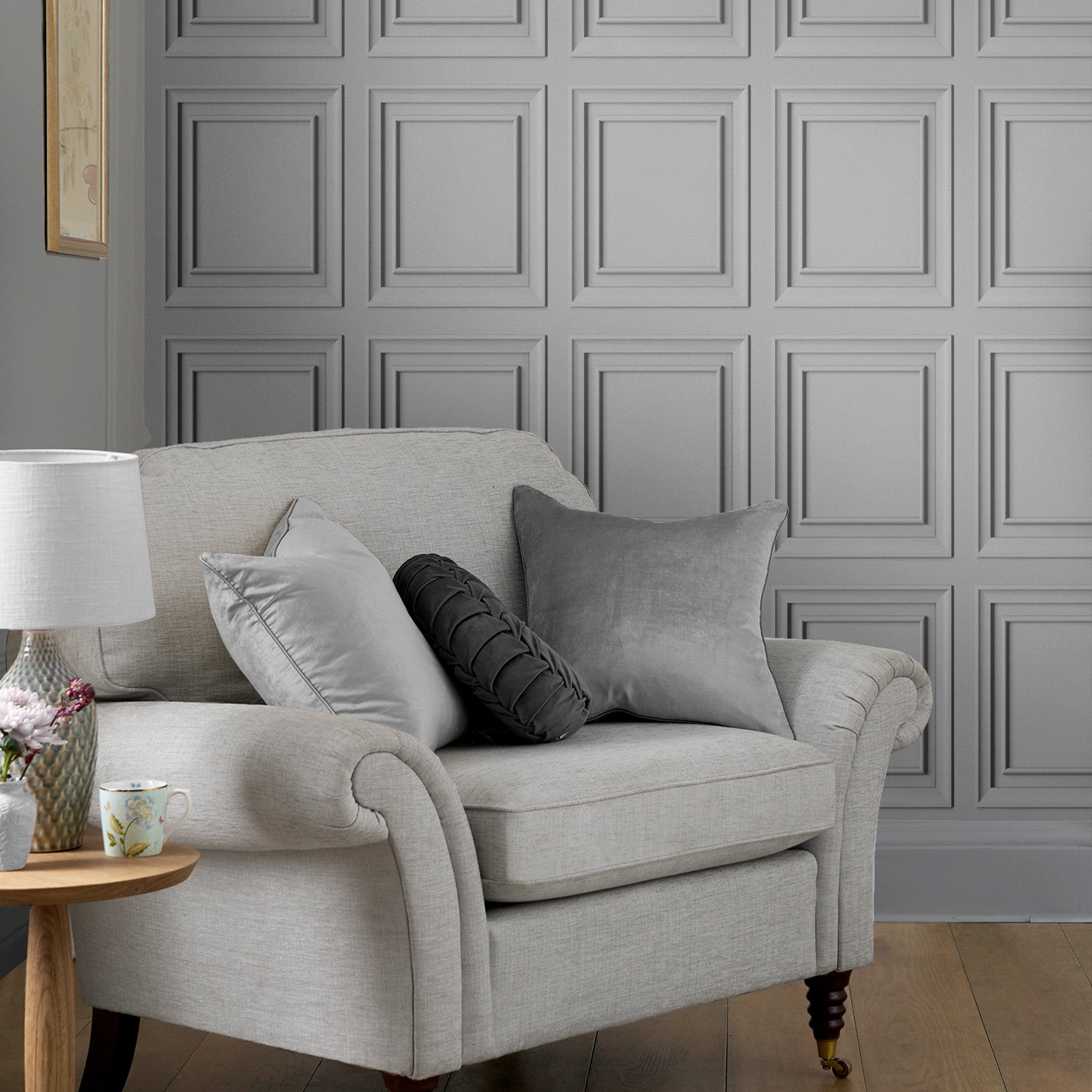 LAURA ASHLEY Vliestapete Redbrook Wood Panel, günstig online kaufen