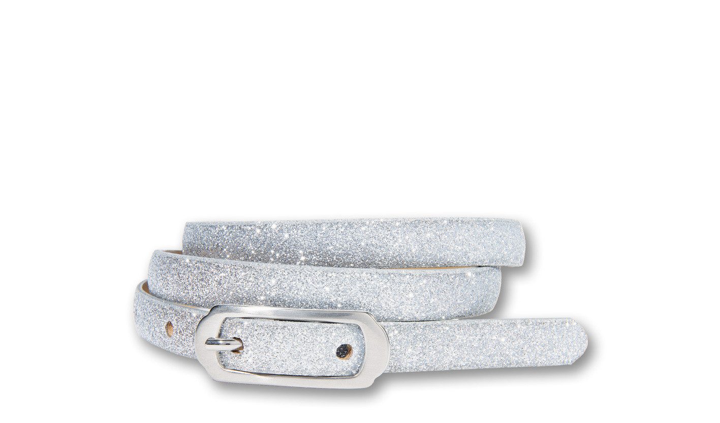 Silbergift Ledergürtel Ledergürtel im Luxuslook mit schmalem Style günstig online kaufen
