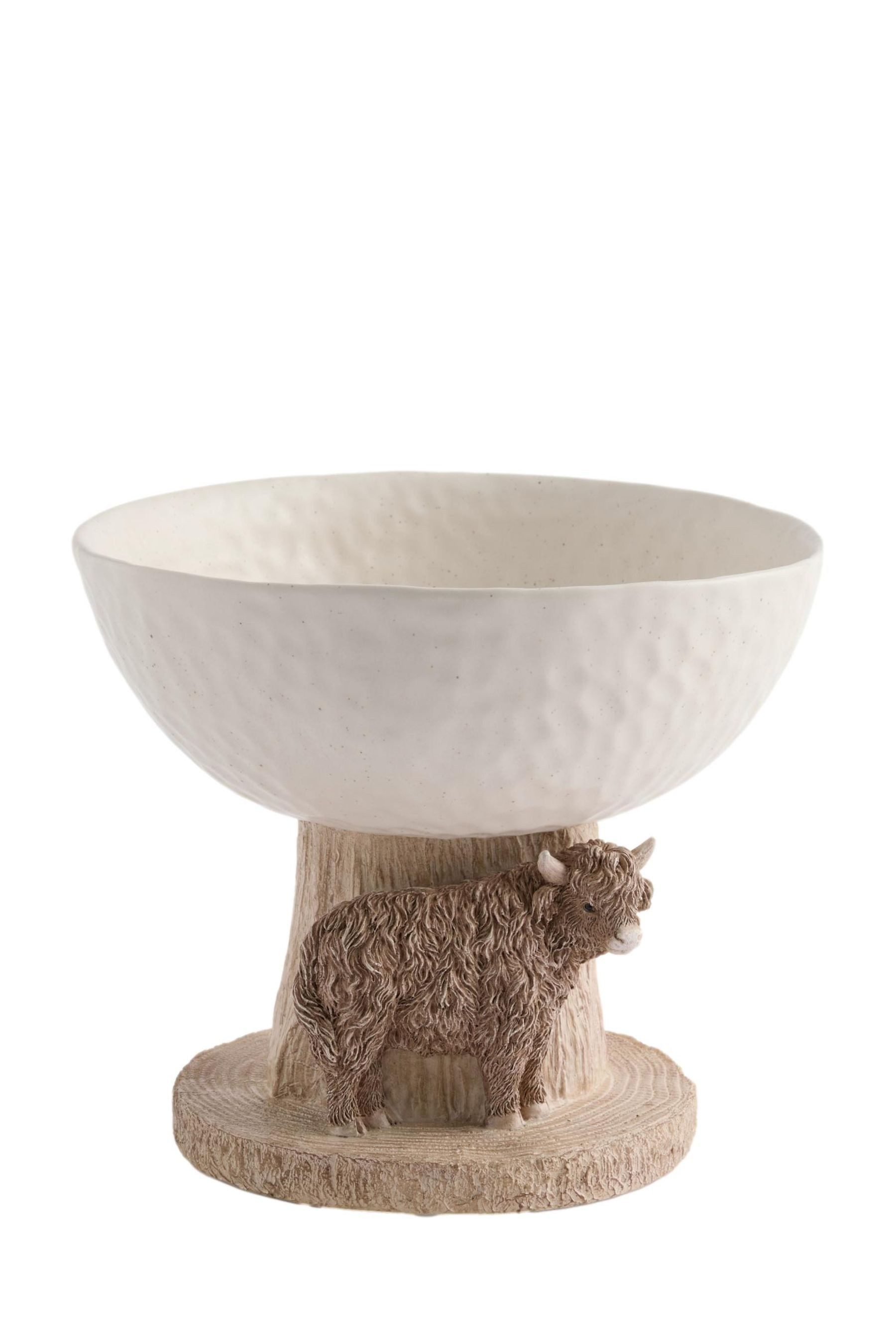 Next Obstschale Hochlandrind Hamish Obstschale, Keramik, Kunstharz, (1-tlg)