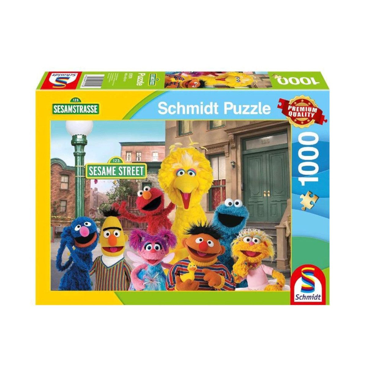 Schmidt Spiele Puzzle Sesamstraße Puzzle 1000 Teile, 1000 Puzzleteile