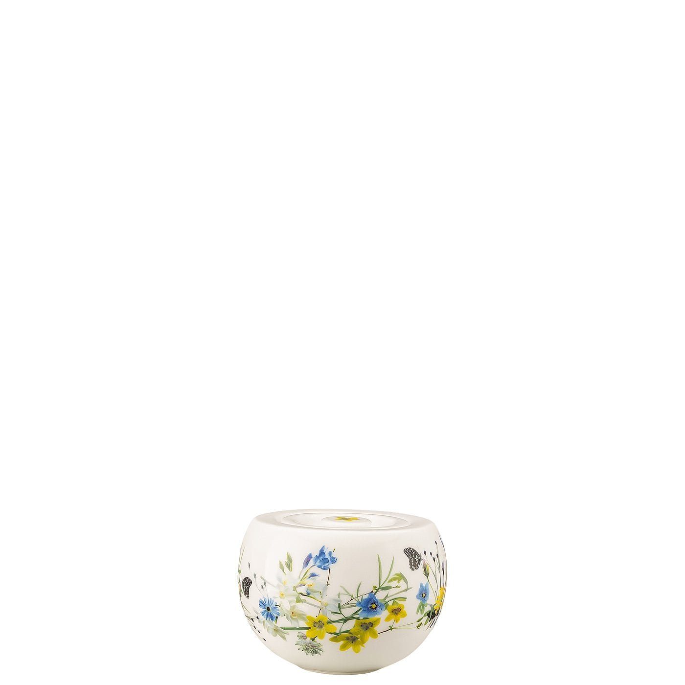 Rosenthal Zuckerdose Brillance Fleurs Alpes 6 Zuckerdose (2-tlg) des Porzellan, Pers