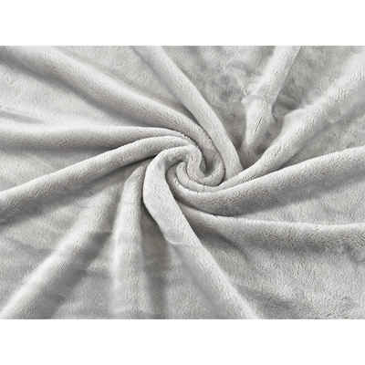 Wohndecke Fleecedecke150 x 200 cm Kuscheldecke, HTI-Living, Tagesdecke