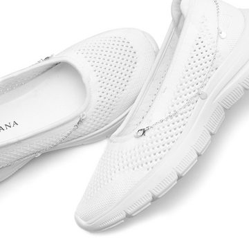 LASCANA Sneaker mit Ketten-Element, Slipper, Ballerina, Halbschuhe VEGAN