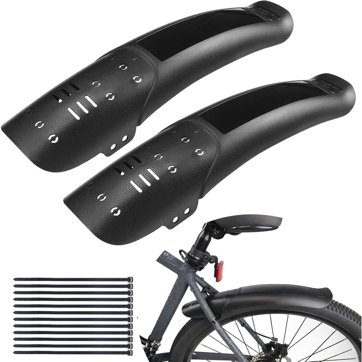 LuxusKollektion Schutzblech Fahrrad Schutzblech Set Vorne Hinten MTB Rennrad 20-29 Zoll Universal