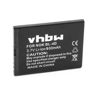 vhbw kompatibel mit teXet TM-B410 Smartphone-Akku Li-Ion 900 mAh (3,7 V)