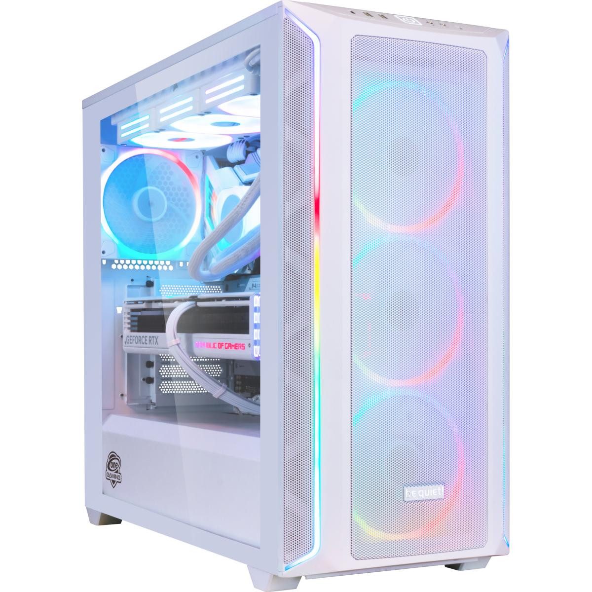 ONE GAMING High End PC White Edition IN47 Gaming-PC (Intel Core i7 ...