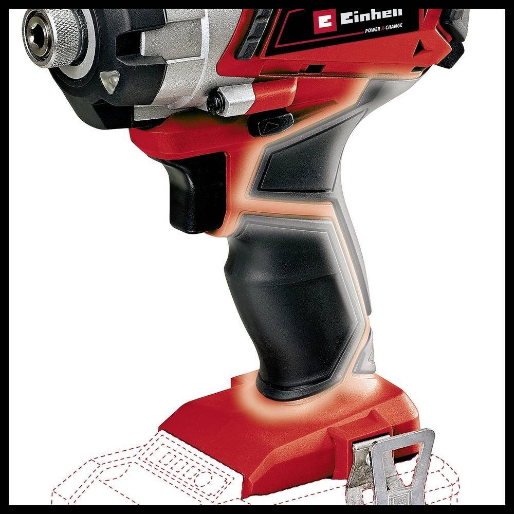 Einhell Schlagschrauber Power X-Change Akku-Schlagschrauber TE-CI 18/1 Li-Solo 4510034, ohne Ladegerät, ohne Akku