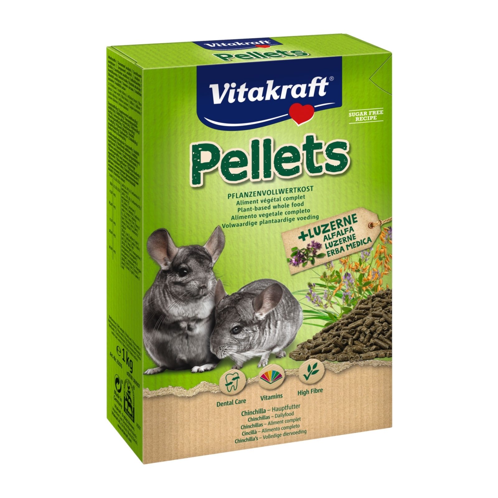 Vitakraft Pellets für Chinchillas, 1kg