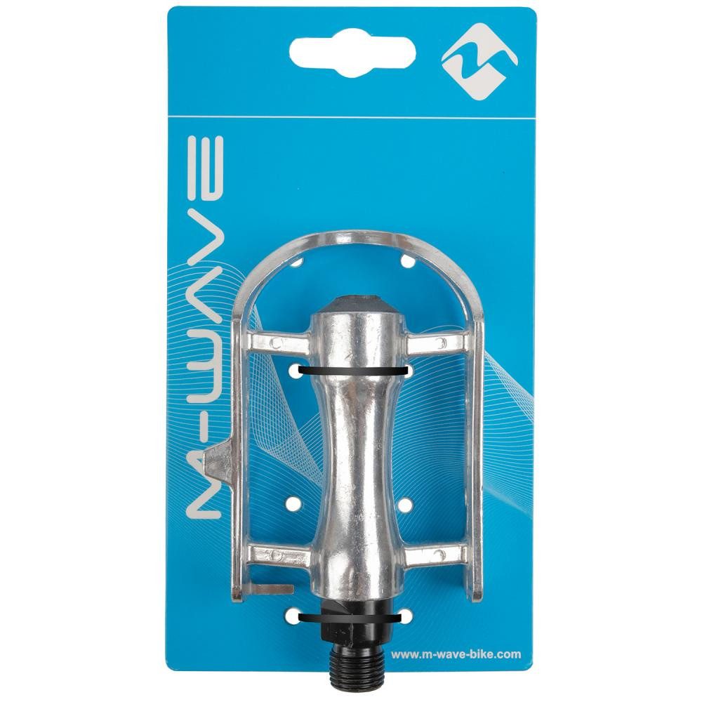 VP Plattformpedale VP Steady-A11 Festpedal Aluminium 340 g Silber - Leicht & robust für R