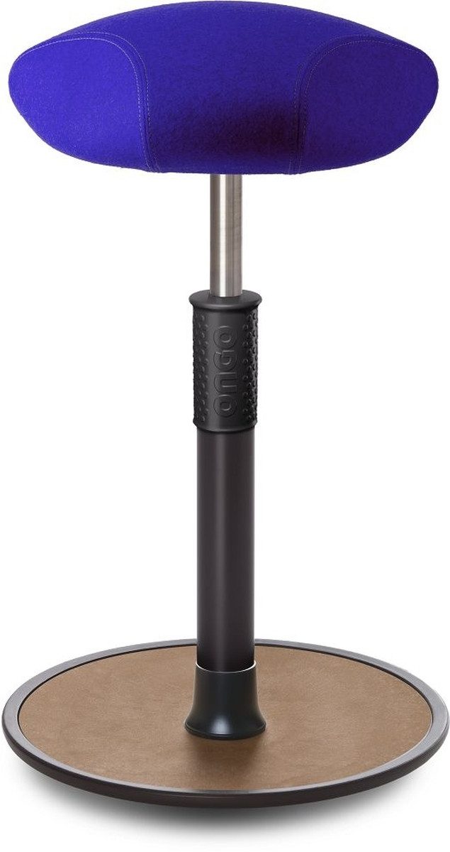 ONGO Stehhilfe Sitz- Stehhocker Free Tall Triangel kvadrat Divina Mel. r.blau schw. /