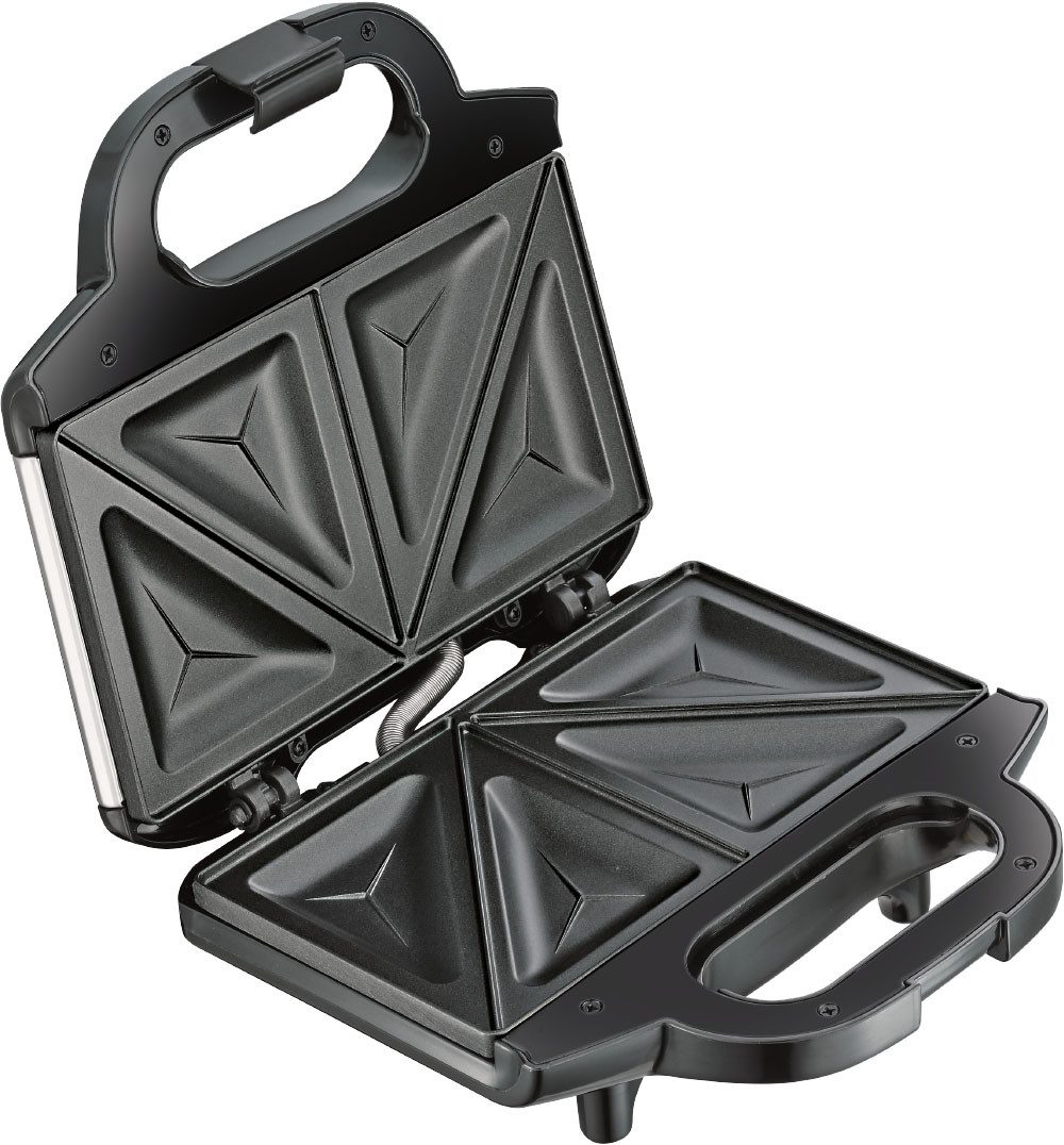 Tefal Sandwichmaker Ultracompact, einfache Reinigung, Verriegelungstaste, isolierter Griff, 700 W, kompakte Aufbewahrung, Maße: 26,5 x 26 x 12 cm, SM1552