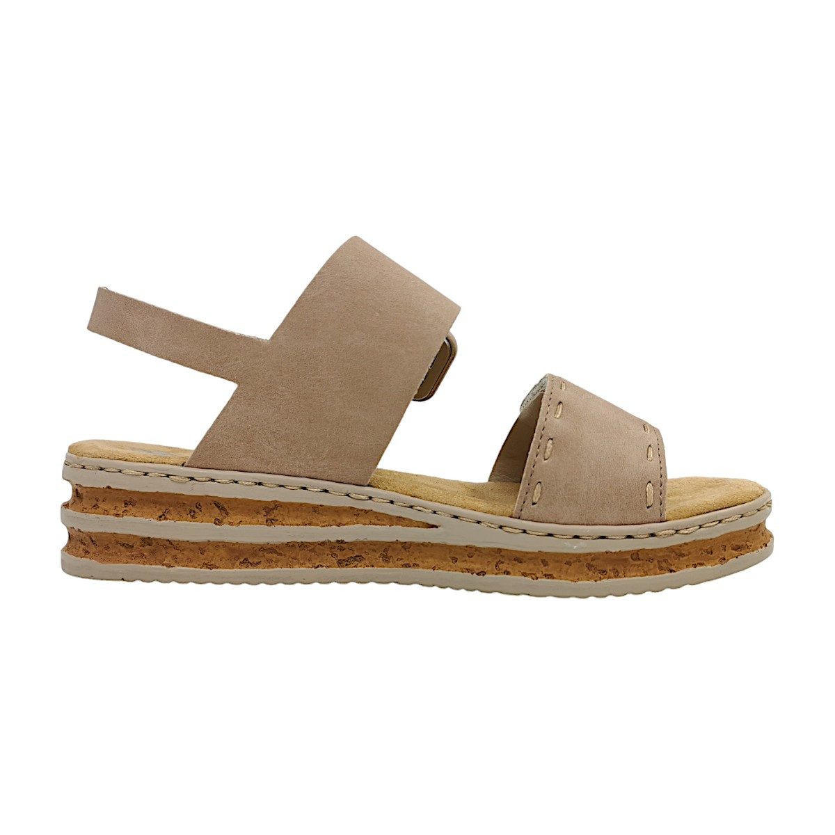 Rieker Sandalette Plateausandale günstig online kaufen