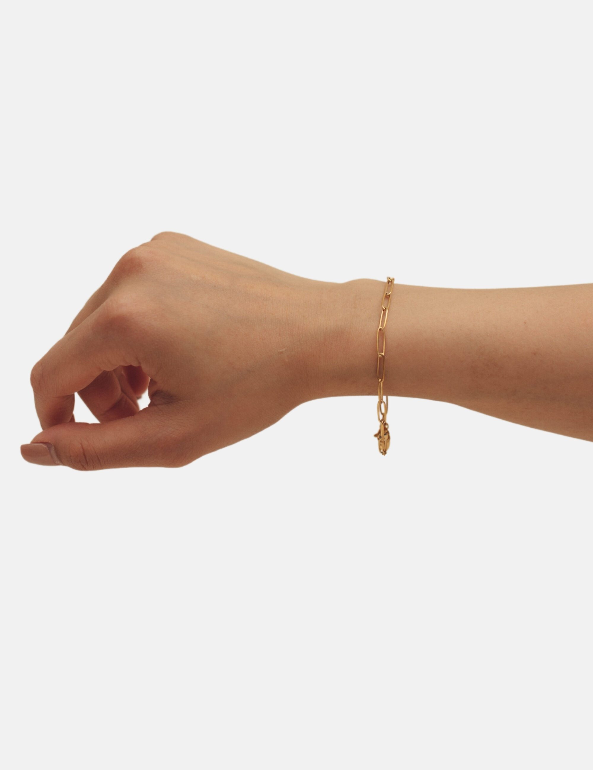 GOOD.designs Gliederarmband (1-tlg), mit Karabinerverschluss