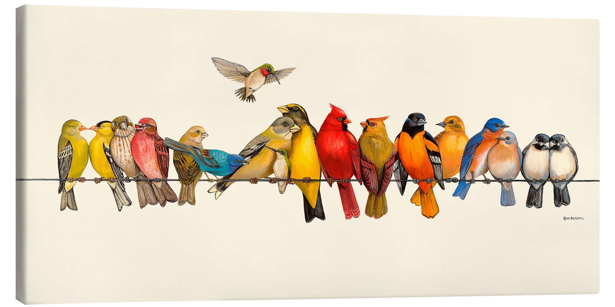 Leinwandbild Wendy Russell