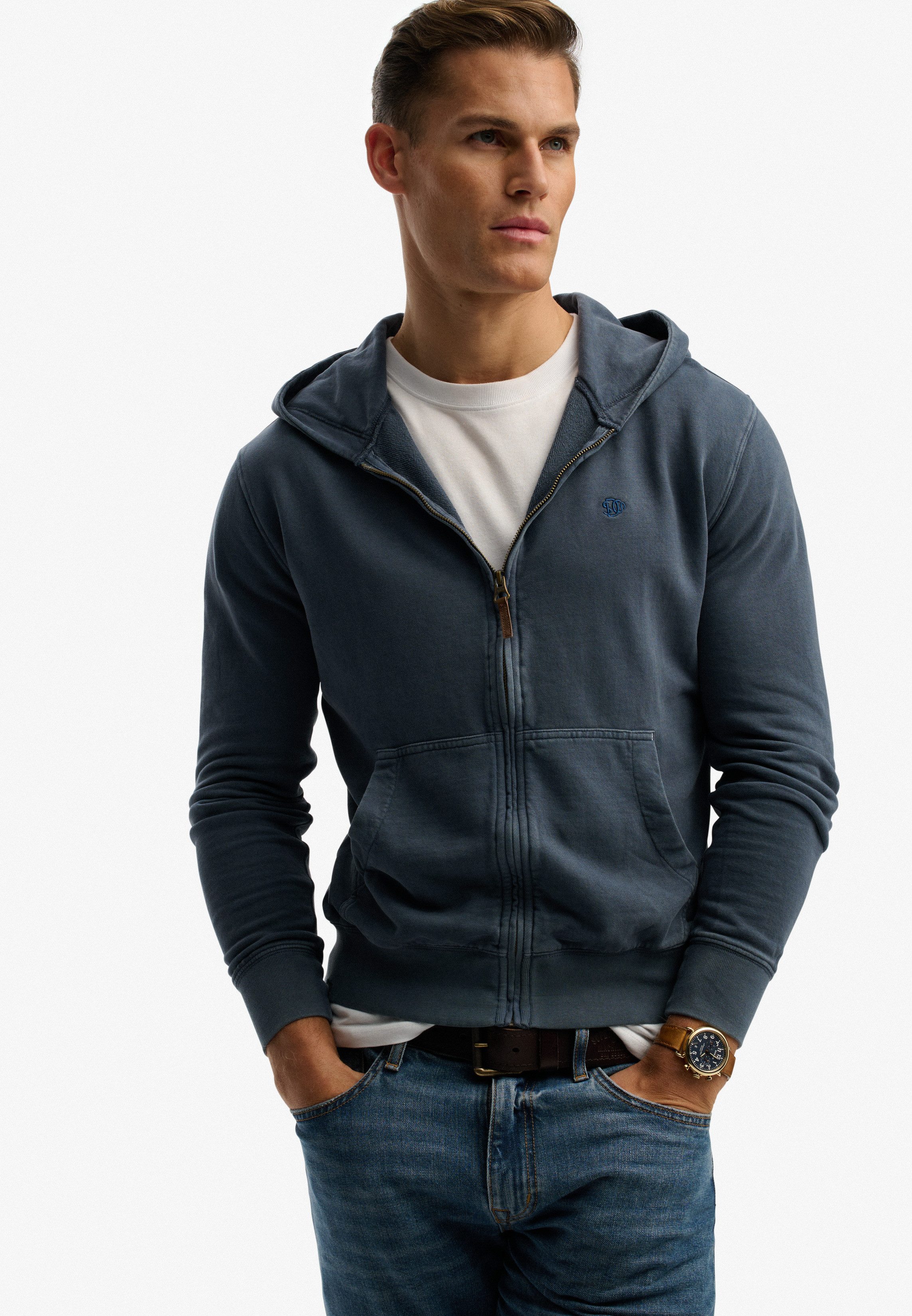 Superdry Kapuzensweatjacke CLASSIC ESSENTIAL ZIPHOOD günstig online kaufen