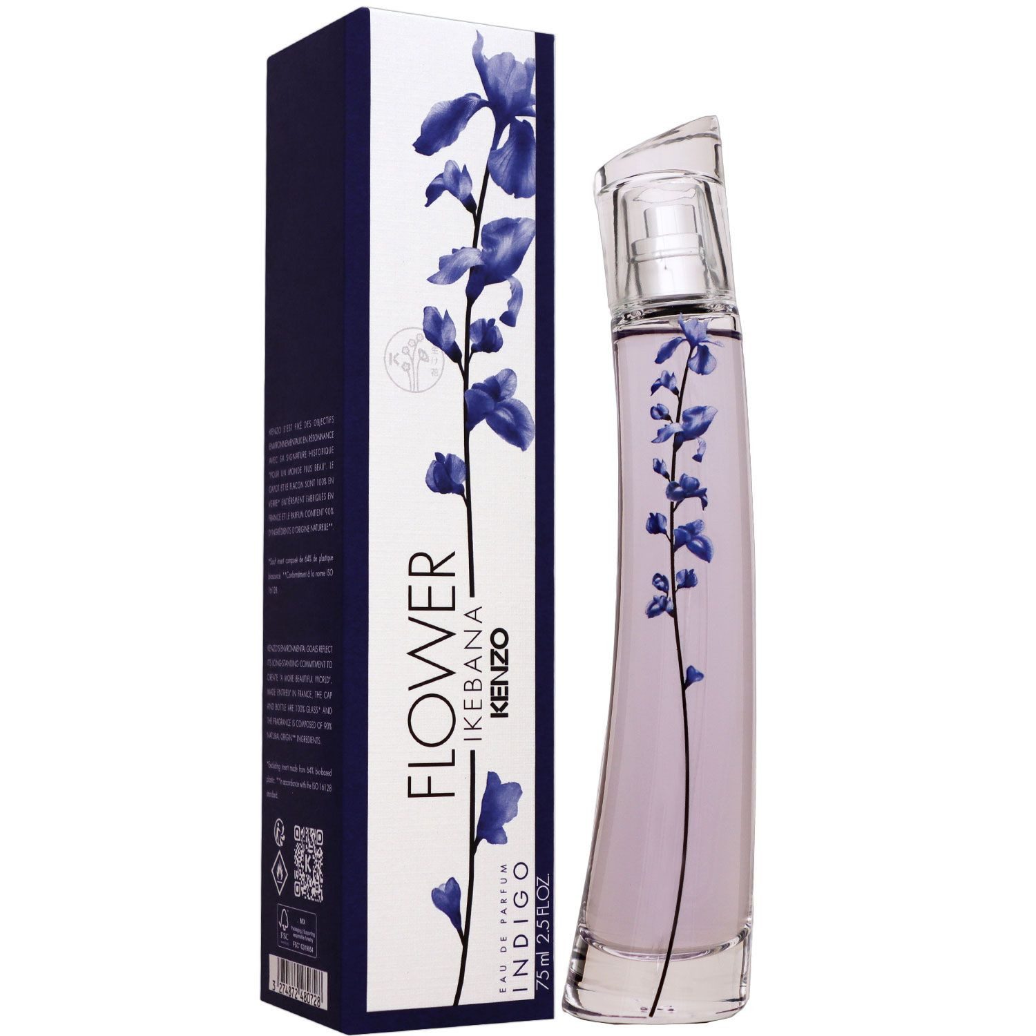 KENZO Eau de Parfum Kenzo Flower Ikebana Indigo by Kenzo 75 ml