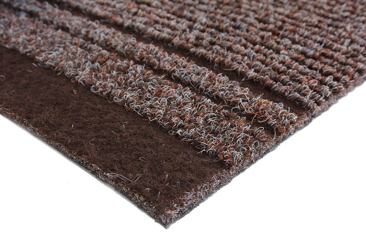 Primaflor-Ideen in Textil Läufer Schmutzfangläufer MALAGA, Made in Belgium, rechteckig, Höhe: 6 mm, Schmutzfangmatte, meliert, gesteift, strapazierfähig, rutsch – Bild 3 von 5
