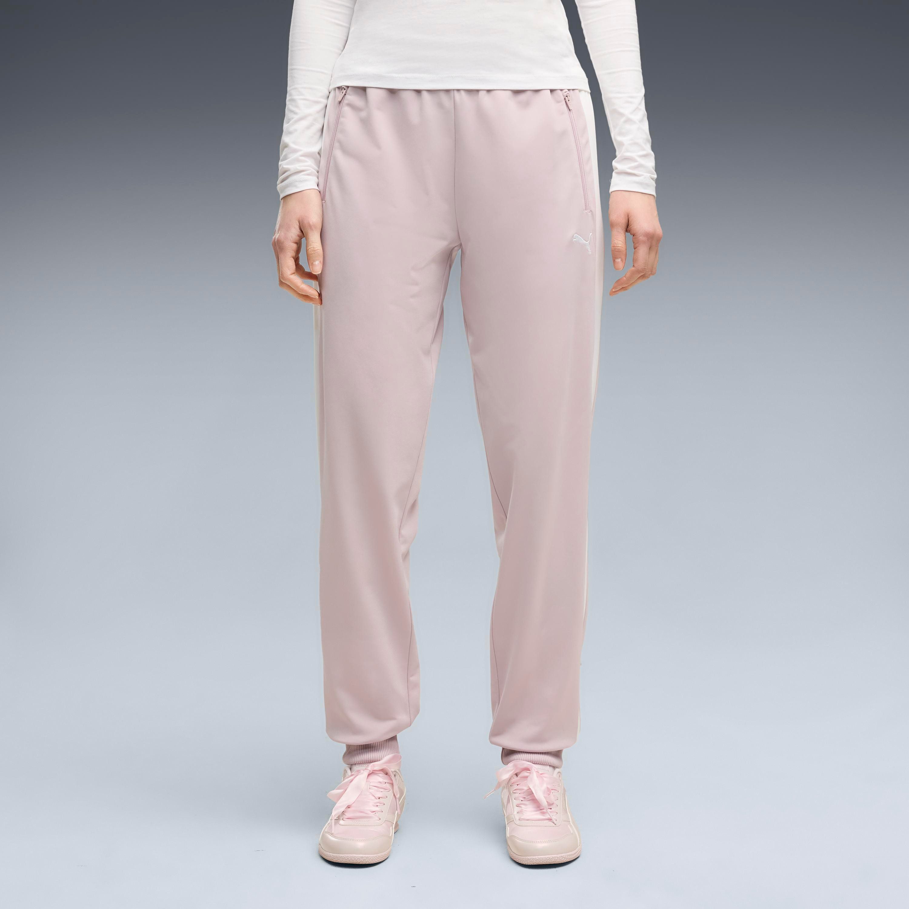 PUMA Trainingshose ESS T7 POLY PANTS Regular Fit, sportlicher Stil, mit Eingrifftaschen