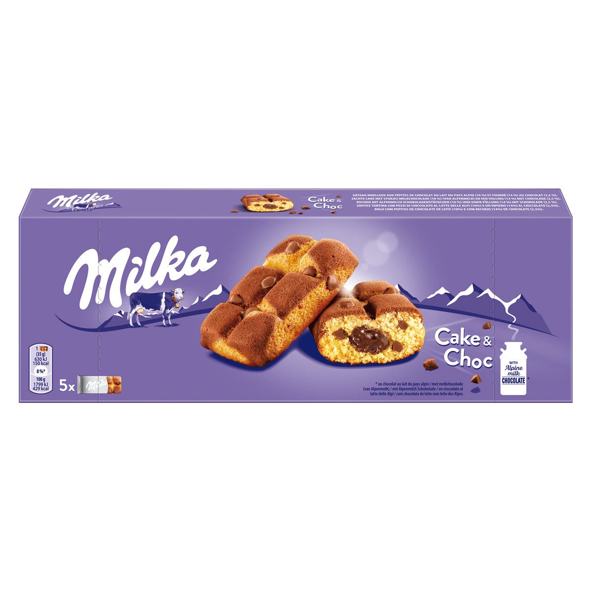 MILKA Schokolade, Milka Cake & Choc 175g