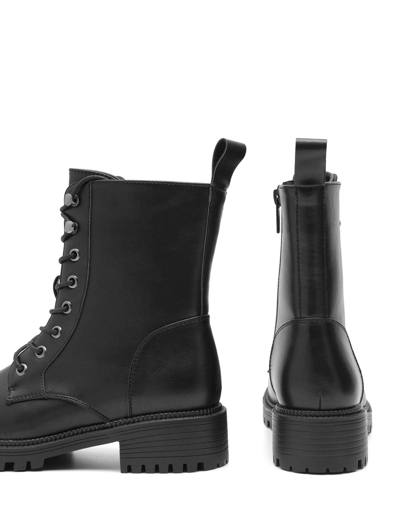 Jenny Fairy Jenny Fairy Schnürschuhe Damen WS5600-01 Schwarz Schnürboots