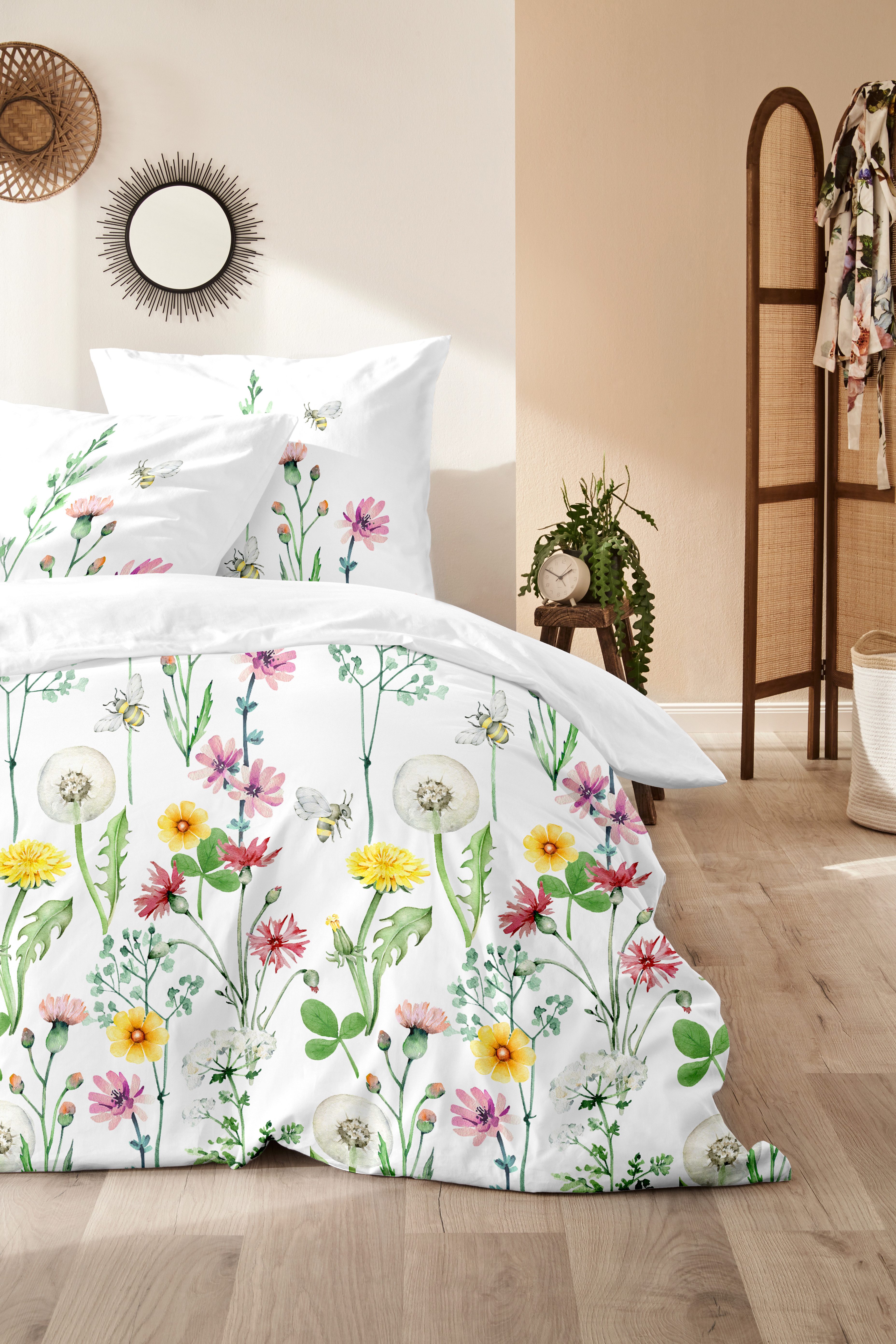 Primera Bettwäsche Renforce-Bettwäsche Oh my Garden, günstig online kaufen