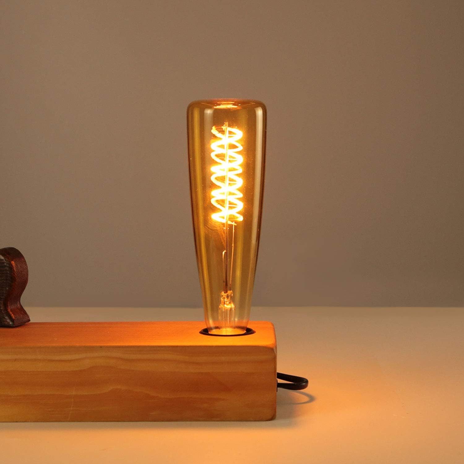 ZMH LED-Leuchtmittel LED Glühbirne E27 ZMH Retro Edison Glühlampe 4W in Weinflasche, E27, Warmweiß, Nicht Dimmbar