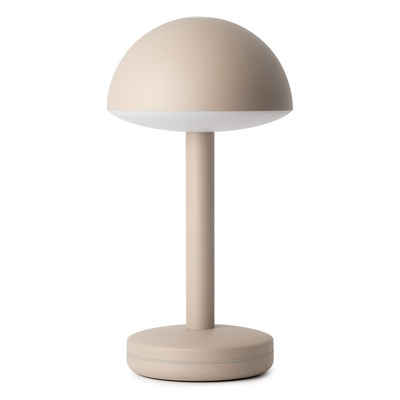Humble LED Schreibtischlampe Akku Bug beige 29 cm hoch, LED, Led auswechselbar, warmweis, 2600k