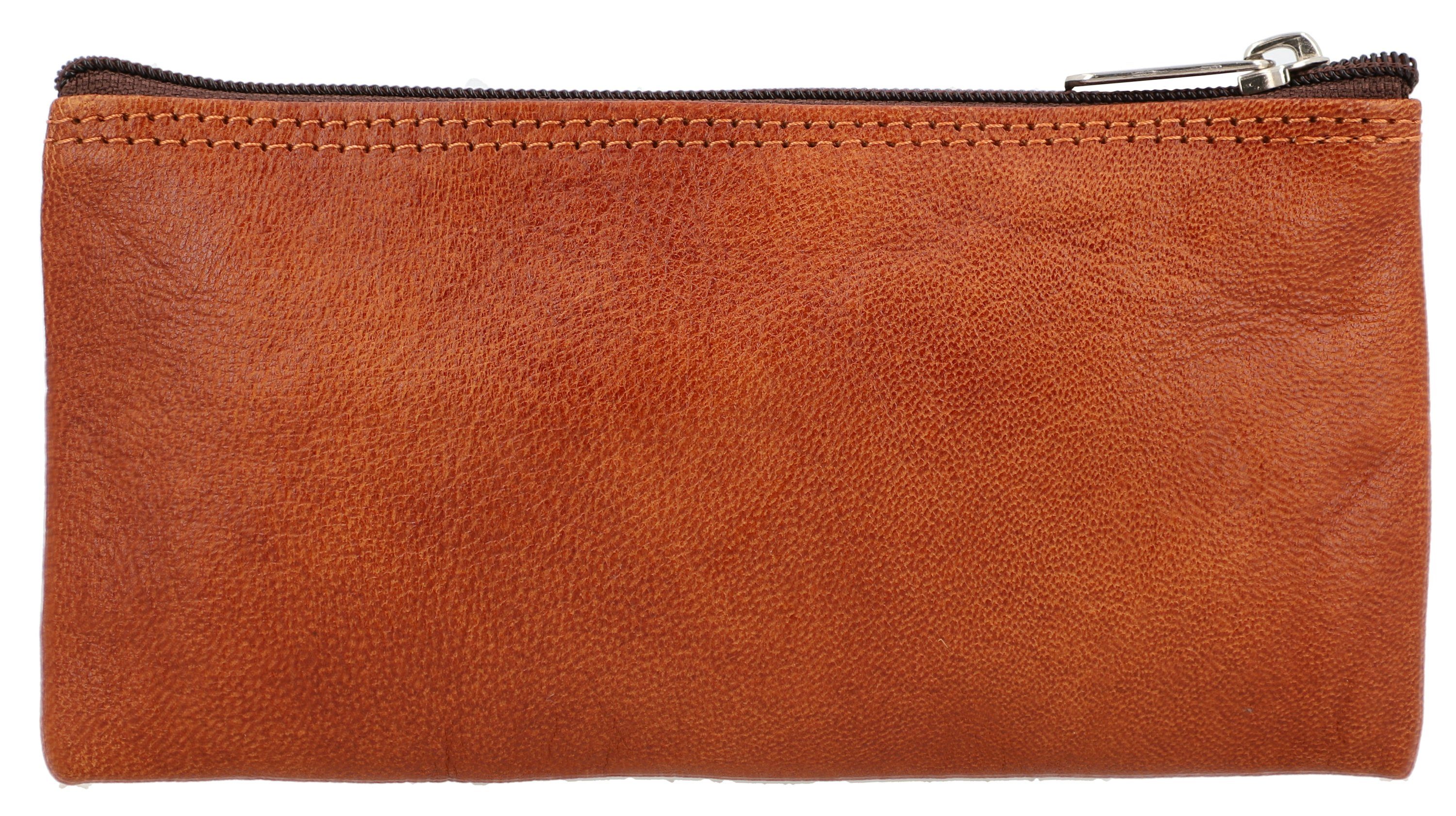 Gusti Leder Geldbörse Gusti Leder Schminktasche Lucy (Querformat, 1-tlg., Querformat)