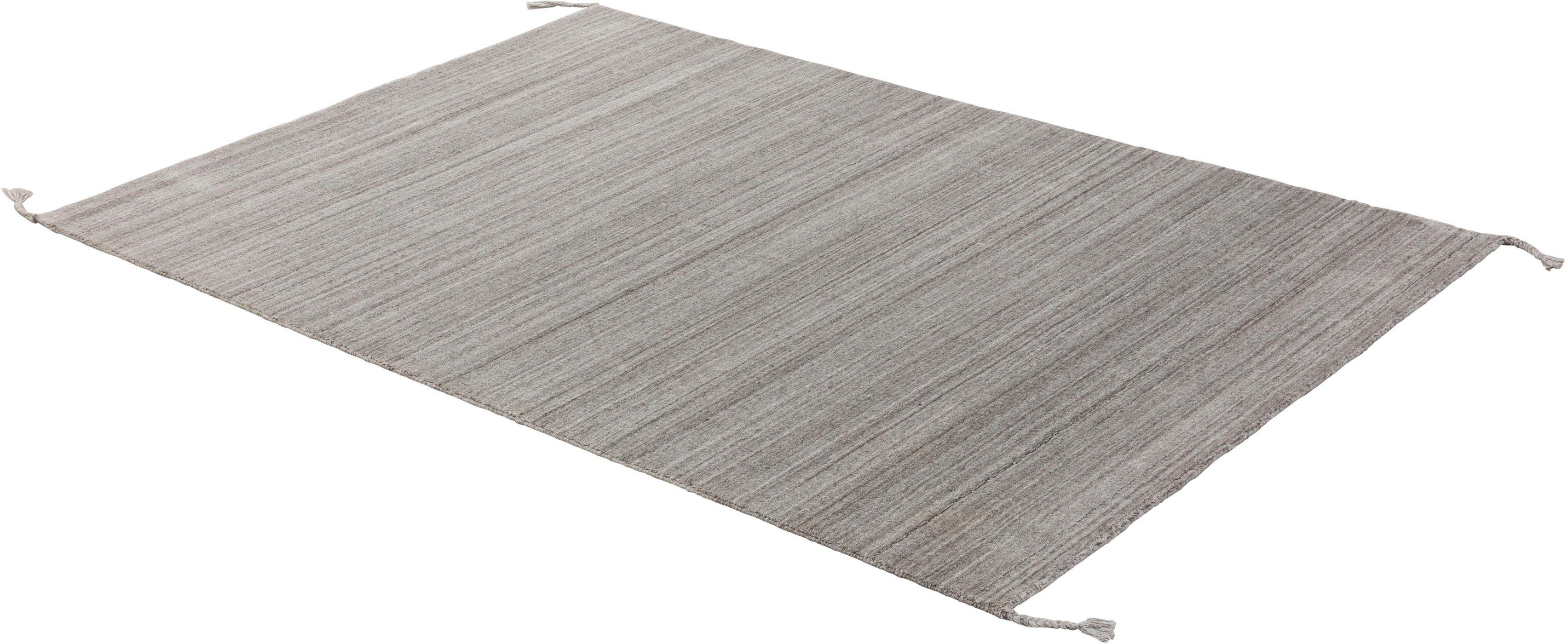 Teppich Alura, SCHÖNER WOHNEN-Kollektion, rechteckig, Höhe: 8 mm, Hochwertiger Viskoseanteil, Wohnzimmer