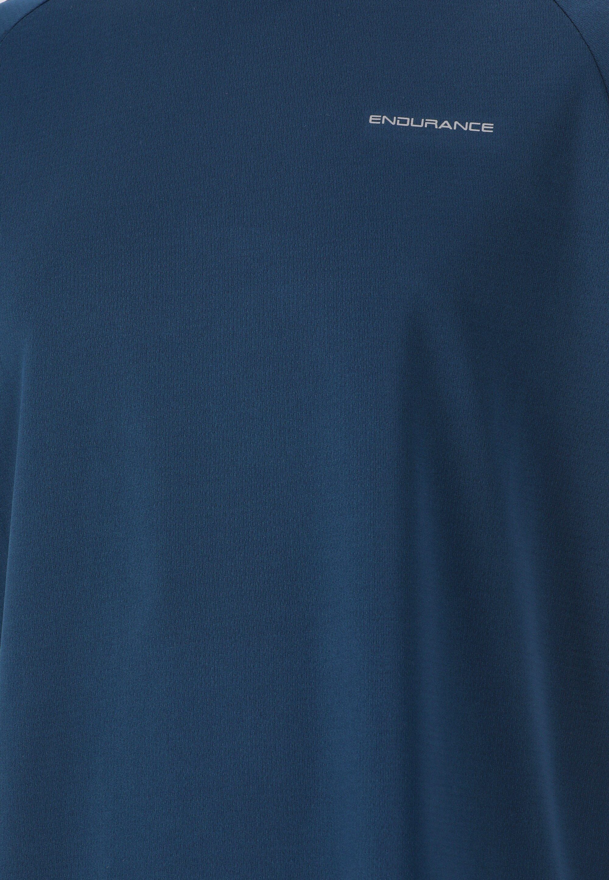 ENDURANCE Funktionsshirt Actty Jr. (1-tlg) mit QUICK blau-grün DRY-Technologie schnelltrocknender