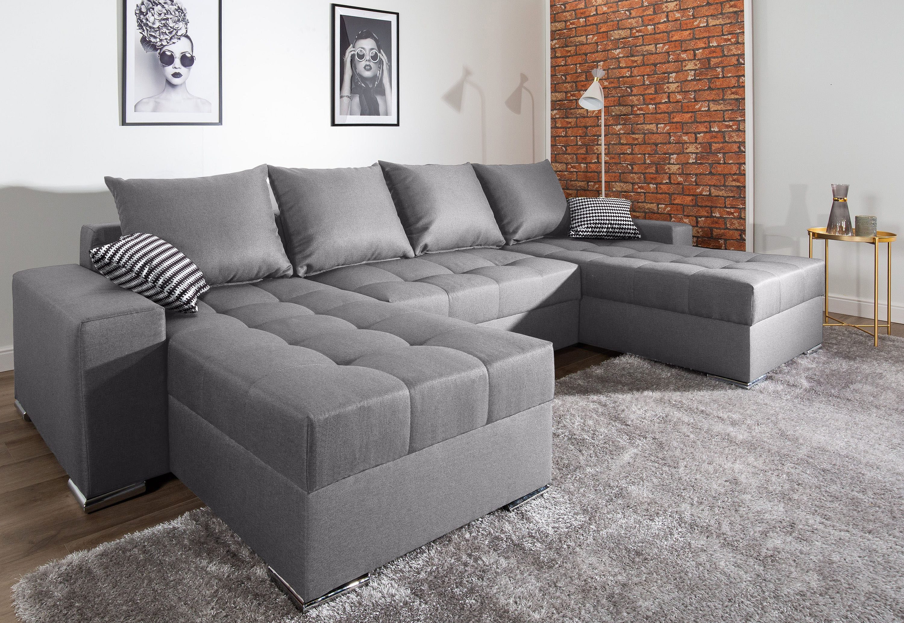 COLLECTION AB Wohnlandschaft Josy XL U-Form, günstig online kaufen