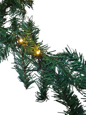 Thomas Philipps LED-Girlande LED-Tannengirlande Weihnachtsgirlande 5m mit 40 LEDs warmweiß