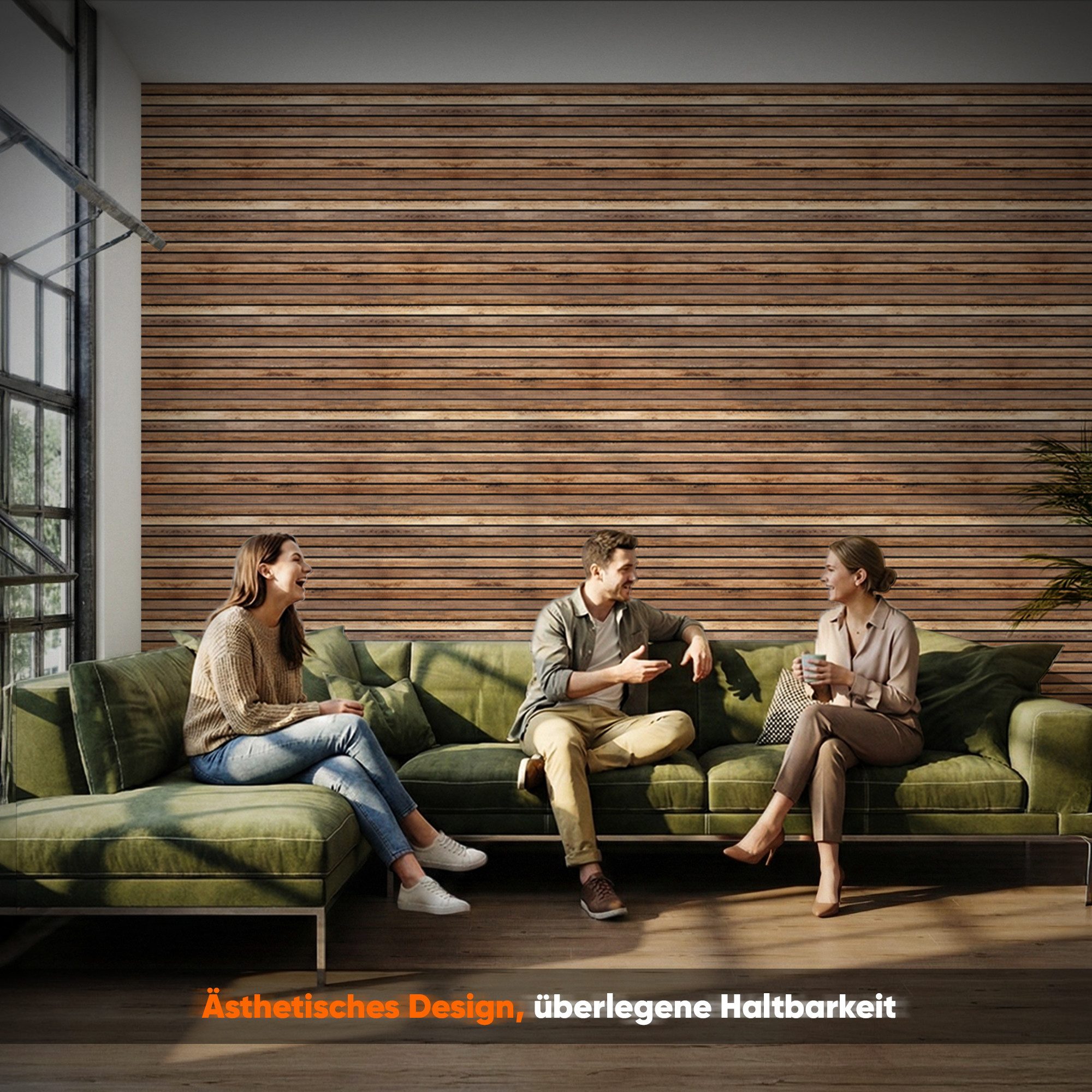 IZODEKOR 3D Wandpaneel EPS Styropor Wandverkleidung in Steinoptik – für Innen & Außen, BxL: 50x100 cm, 0,50 qm, (1er- oder 10er-Set, optional mit 4 Montageklebern) wasserfest, leicht zuschneidbar, außen mit UV-Schutz