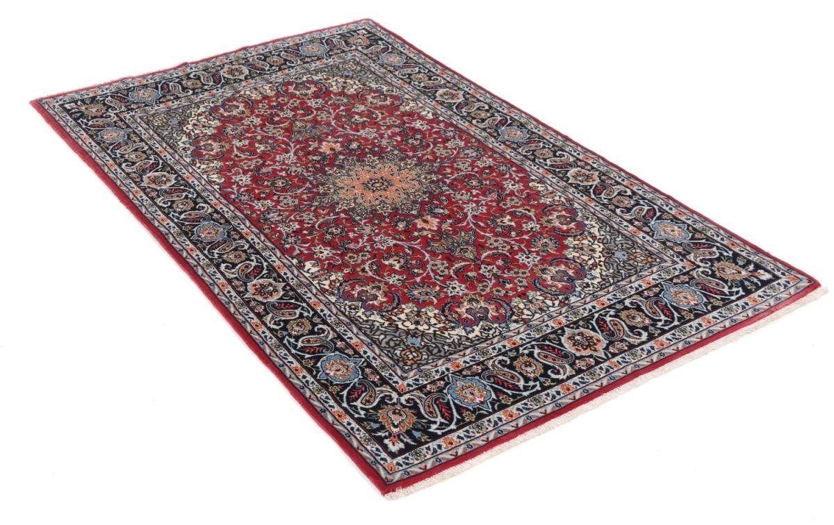 Orientteppich, Nain mm Handgeknüpfter Trading, Höhe: 8 Isfahan rechteckig, 106x169 Seidenkette Orientteppich