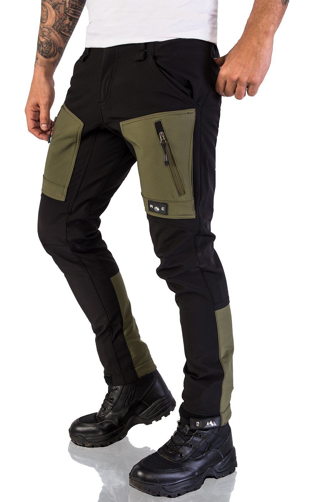 Rock Creek Softshellhose Herren Softshellhose Wanderhose H-196 günstig online kaufen