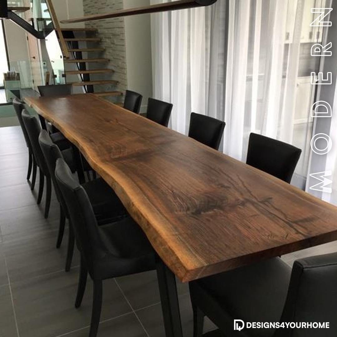 designs4yourhome Esstisch München aus Massivholz eleganter Tischplatte ideal für Esszimmer (Massivholz, in verschiedenen Größen), Holzplatte bis 60mm